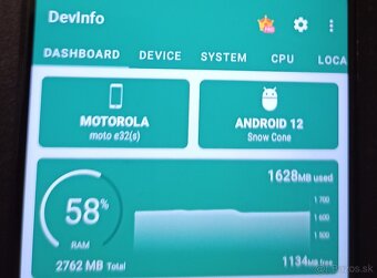 CITAJ CELE - Predam Motorolu Moto E32S, zdarma su tam hry - 3
