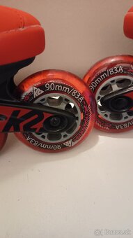 velkost c. 40 - kolieskové korcule K2 boa V02 90 - 3