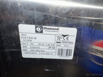 Gastro umývačka pohárov Diamond D281/EK-N - 3