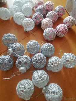 Háčkované vianočné ozdoby - 3