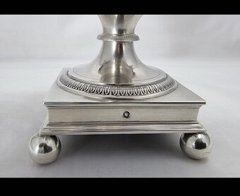 Starožitná strieborná cukornička - 376 gramov - 3