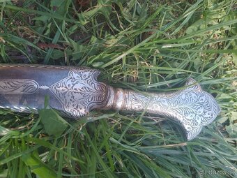 PERZSKA DÝKA DAMSCUS STRIEBRO - 3