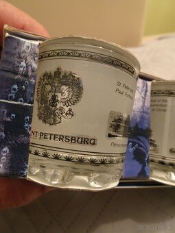 Predám umelecké krásne poháre SANKT PETERSBURG - 3