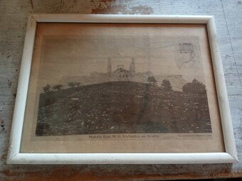 pamatny obraz gen. Stefanik na Bradle. 1934 - 3