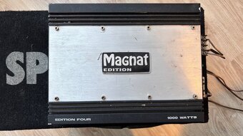 Subwoofer do auta Ground Zero + zosilňovač Magnat - 3