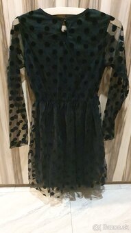 Cierne saty s gulickami - 3