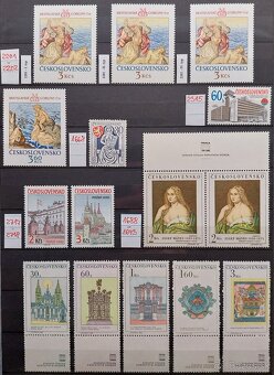 Známky ČESKOSLOVENSKO – 2 - 3
