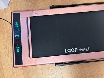 Bežiaci pás HMS Loop Walk BE08 ružový - 3