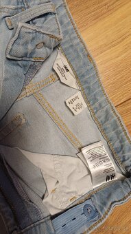 Široké rifle H&M č.158 - nové - 3