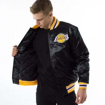 BUNDA LAKERS MITCHELL&NESS NOVÁ VELKOST M - 3