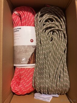 Nepoužité Laná Mammut Alpine Classic 8,0mm. - 3