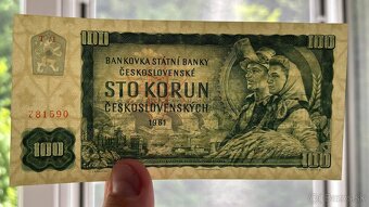 Bankovky ČSSR 100 Kčs série B, R,T aunc/1+ - 3