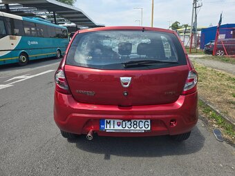 Predám Dacia Sandero 1.4 benzín 114000kmr.v. 2009 - 3