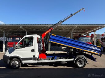IVECO DAILY TROJSTRANNÝ SKLÁPAČ + HYDRAULICKÁ RUKA do 3,5t - 3