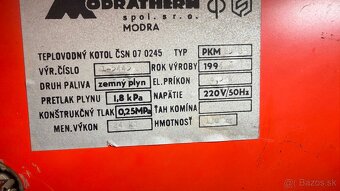 Predám plynovy kotol Modratherm PKM 25S - 3