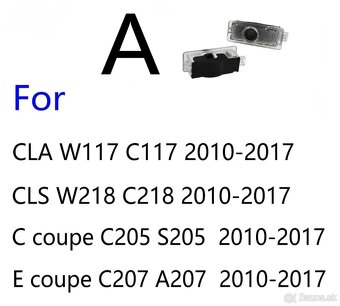 Projektové svetlá - Mercedes znak - 3