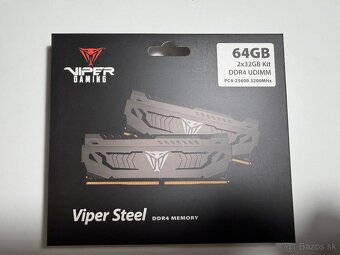 Patriot Viper Steel 64GB KIT DDR4 3200Mhz CL16 - 3