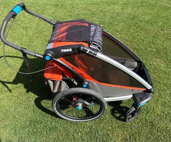 Thule Chariot Cross 1 orange, detský cyklovozík - 3