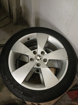 ORIGINÁL ALU DISKY ŠKODA 17" - 3