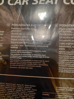 Podložky do auta na sedadla - 3