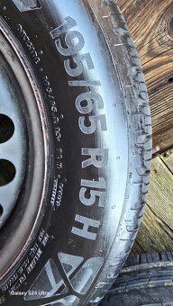 Letne pneumatiky Continental + disky 195/65R15 - 3