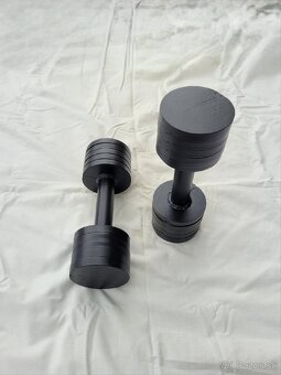 Činky jednoručky 2x 10kg - 3