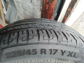 2x letné pneumatiky 225/45 r17 - 3
