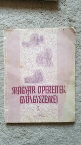 Maďarské operety - klavírne noty - 3