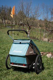 Cyklovozík Croozer Kid 2 Plus v top stave - 3