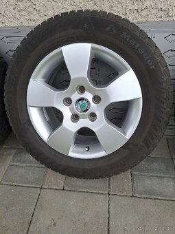 Škoda Helios 5x112 r 15 zimné pneu 195/65 - 3