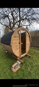 Sudova sauna 2,5m + ochladzovací súd - 3