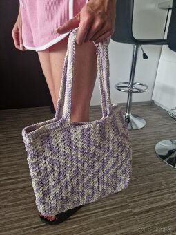 Handmade - pletena taska - 3