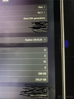 iPad 10th gen. 256GB - 3