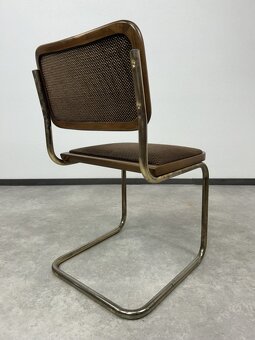 Stoličky Bauhaus z ohýbaných trubiek S32 Marcel Breuer - 3