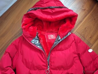 Červená zimná bunda XL - 3