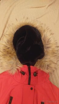 Damska Červená zimna bunda - 3