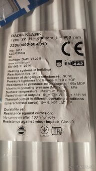 Radiátor korado 22 600 x 900 - 3