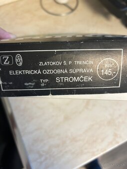 Retro vianočné svetielka - 3