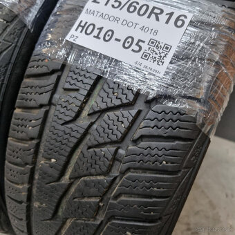 Zimné pneumatiky 215/60 R16 MATADOR DOT4018 - 3