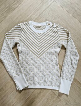 NOVE Guess pleteny monogram sveter XS - L - 3