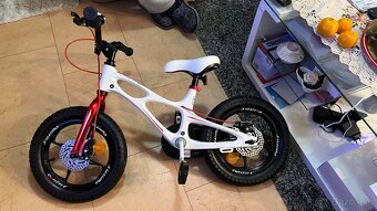 Detský bicykel RoyalBaby - space shuttle 14” - červeny biely - 3