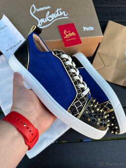 Christian Louboutin blue komplet balenie - 3