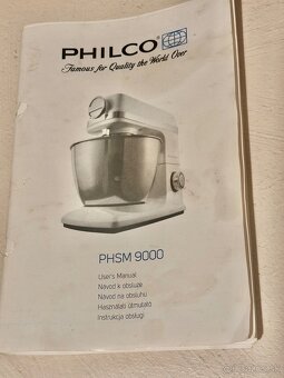 Predám kuchynský robot Philco PHSM 9000 výborný stav - 3