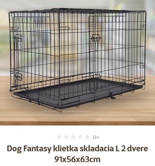 Skladacia klietka pre psa s podlozkou zn. Ferplat - 3