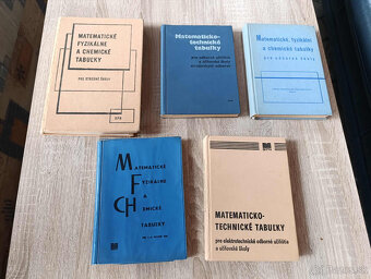 Staré učebnice matematiky, geometrie a fyziky - 3
