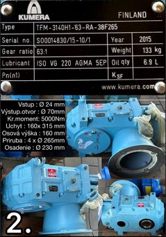 Elektroprevodovky KUMERA - 3