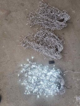 Vianočná led svetelná záclona vonkajšia - 3