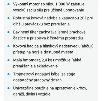 Predám vysávač na popol - 3