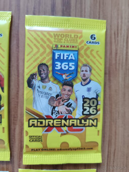 Futbalové kartičky Adrenalyn - Fifa 365 2026 - Balíčky - 3