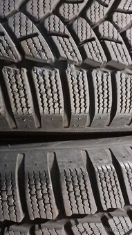 Predám 3ks jazdené zimné 195/55r16-87T Firstone - 3